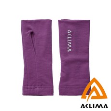 ACLIMA 挪威 美麗諾羊毛 腕套 紫 103491, 1個