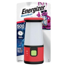 Energizer LED 캠핑 랜턴 650 시간 런타임 500 루멘 IPX4 방수 배터리 전원 긴급상황 & 캠핑용 비상등