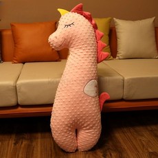 바디필로우 공룡 긴 베개 동물 인형 안고자는 쿠션 선물, 유니콘