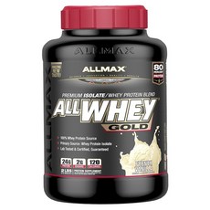 ALLMAX 分離乳清蛋白粉, 法國香草, 1入, 907克