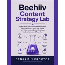(英文圖書)Beehiiv Content Strategy Lab: How to Never Run Out of Newsletter Ideas Eliminat... 平裝版, Independently Published, English, Paperback