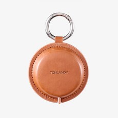 톤랜드 가죽 미니 줄자, 1개, 브라운