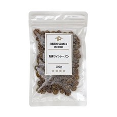 토미자와 상점 TOMIZ 귀부 와인 건포도 100g 일본 건조 말린 과일, 토미자와 상점 TOMIZ 귀부 와인 건포도 100g 일, 1개