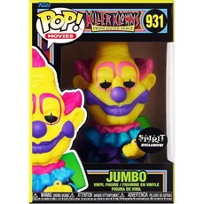 펀코 팝 Funko Pop 블랙라이트 931 할로윈 킬러 클라운즈 점보 삐에로 광대 피규어, 1개