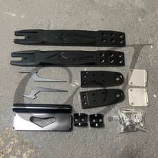 CJ Ebike 電動車搖臂平叉組，提升操控性與穩定性, 1個, Black/  Black