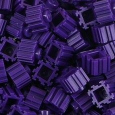 에코블럭 리필 500(10mm 500pcs), 진보라, 1개