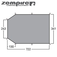 젬파이어 프로 TL V2 풋프린트 그라운드시트, 상세페이지 참조