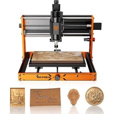 ACMER CNC 500W 정밀 조각기 레이저조각기 목재 금속 아크릴 절삭, 1개