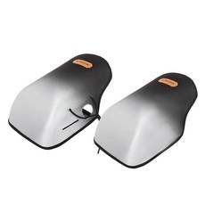 락모터스 오토바이 입체형 여름토시 세트 핸들커버 장갑 자외선 햇빛차단, 블랙