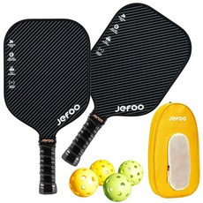 Pickleball 패들 2개 세트 - 고성능 경량 섬유 유리/탄소 섬유 소재 좋은 그립 - 최고의 게임 경험을 위한 견고한 피클 볼 패들, Pickleball 패들 2개 세트 - 고성능 경량 섬