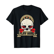 Darts Darts 다츠 다츠보드 스컬 불스아이 팀 다츠 티셔츠