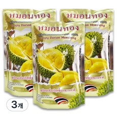 태국 동결건조 두리안 말린 두리안칩 냄새없는 건조 두리안 태국간식, 3개, 100g