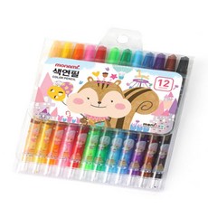 해온느 모니주 핑크 색연필12색 KC인증