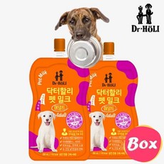 닥터할리 강아지 우유 펫밀크 어덜트 1박스(10개입), 200ml, 10개