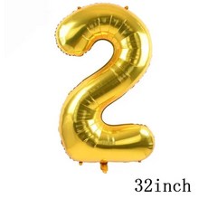 생일 파티 학예회 이벤트 할로윈 용품 심슨 풍선 재미있는 노란색 가족 홈 라텍스 호일 에어 축하 배너 케이크 토퍼 장식 어린이 장난감, 기타, 32inch Number_12