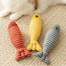 반려동물 고양이 캣닢장난감 물고기장난감 혼자노는 장난감 스트레스해소 3종세트, 3개, 물고기 삼형제