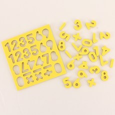 [무료배송]이앤오 팔렛트 에듀 자석놀이 한글 숫자 알파벳 자음모음 교구 퍼즐 자석글자, 1개