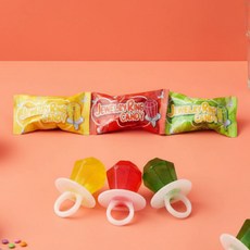 쥬얼리 보석 반지사탕 대용량 캔디간식, 1개, 12g