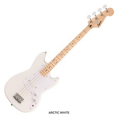 스콰이어 베이스기타 소닉 브론코 SONIC BRONCO BASS 입문용 초보자용 연습용 구성품 FULL SET 증정, 1개, 아틱 화이트, 037-3802-580