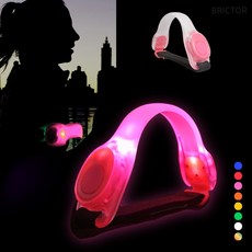 브릭터 BLA-1000 led 암밴드 바이크 런닝 라이더, 1개, 쿼츠 핑크