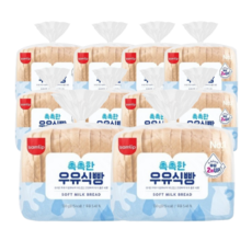 삼립 촉촉한 우유식빵 330g, 10개