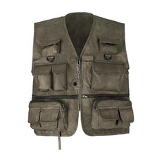 FROGG TOGGS Cascades Classic50 가볍고 통기성이 좋은 플라이 낚시 조끼 스톤 L