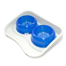 아기고양이식기 소형견식기 식판식기세트 중 블루 psh+68607ai