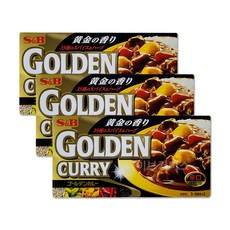 에스엔비 골든 고형 카레 매운맛, 198g, 3개