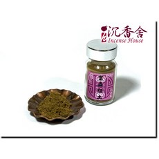沉香舍富森紅土沉香粉 10g裝 沉香原木研磨 甘甜香 尾韻強 品香 香篆 煎香, 1個