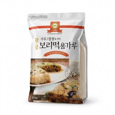 무설탕 보리떡용가루 3kg 늘보리함량 78%, 1개