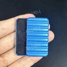 마그네틱 스피너 코인 스트레스 릴리프 클릭 토이 블랙테크 압박 해소 피젯, 빨래판 블루 무제한