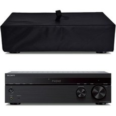소니 STRDH190 STRDH590 및 온쿄 TX8220용 스테레오 수신기 커버 검정색 방진 방수 휴대용 1년 보증