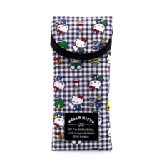 산리오 헬로키티 플랫 파우치, 1개, 혼합색상