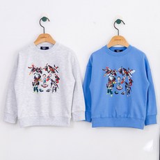 (당일발송) 정품 헬로 카봇 드롭 전사 맨투맨 긴팔 봄옷