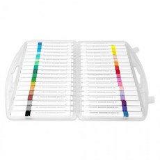 다용도 아크릴 목재 펜 유리 36색 수성 마카펜 플라스틱 천 세트 불투명, 개, 단일상품0