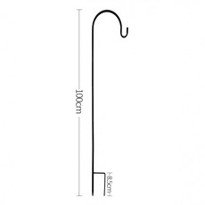 비상 땅꽂이 태양광 정원등 캠핑 램프 전용 스탠드 걸이, 1개, 100cm