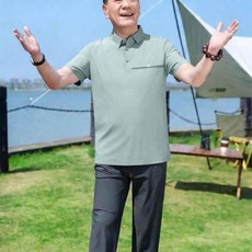 2026男士夏季冰絲涼感POLO衫 短袖透氣速乾工作衫 商務休閒翻領T恤