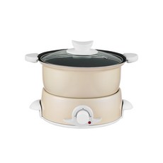 KINYO 1.5L多功能電火鍋 BP-075 多功能電熱鍋 附蒸架 附蓋, BP075