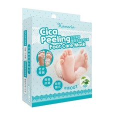 Kameria Cica Peeling Foot Care Mask 足部護理膜, 1個, 積雪草去皮嫩足膜(綠)
