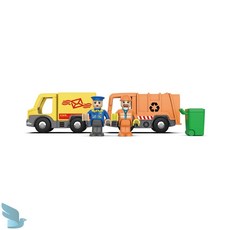 HOOT 수동 자동차미니어처 어린이장난감 우편차 아동완구 청소차와 모형자동차