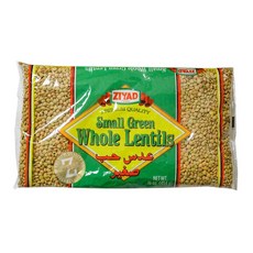 Ziyad Gourmet Small Whole Lentils 슈퍼푸드 고대 곡물 첨가제 없음 방부제 없음 훌륭한 단백질 공급원 473.2ml(16온스), 2) 1 Pound (Pack of 1) - Fava