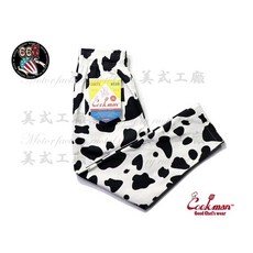 《美式工廠》美國 COOKMAN Chef Pants Cow 乳牛花紋廚師褲 寬鬆舒適 耐磨耐用, 1個