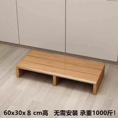 계단 방수 디딤판 싱크대 세탁실 발판 키높이, E. 60x30x8방수 바니시 컬러, E. 60x30x8 8 방수 광택 컬러