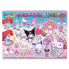 주영 산리오 글라스코디 산리오캐릭터즈 블링데코, 혼합색상, 1개