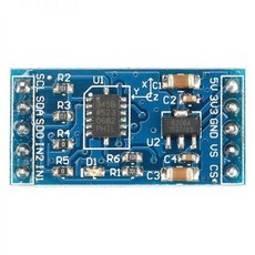 ADXL345 디지털 기울기 가속도 센서 모듈 IIC I2CSPI 출력 저전력 통합 RT9161 로봇 공학용