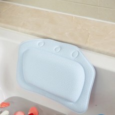 반신욕 목욕 쿠션 베개 머리 받침대, 화이트