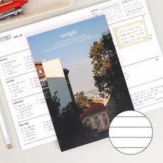 미라이트 필사노트 도트 라인 줄 노트, 1개, 캄 앤 피스풀 (라인)