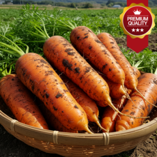 [초특가할인] 당근 흙당근 제주 구좌 흙당근 햇당근, 1개, 5kg