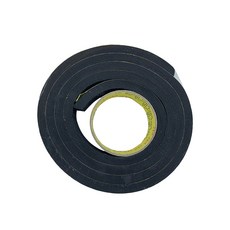 EVA 단면 흑색 스펀지테이프 폭10mmx두께10mm길이2M, 1개