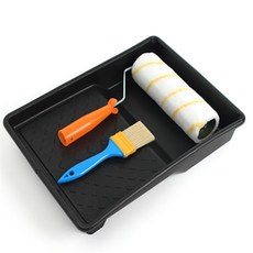 페인팅도구 붓롤러세트 옐로우 페인팅세트